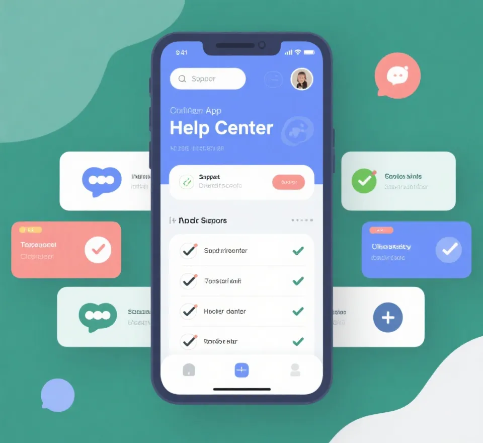 500彩票帮助中心界面示意图